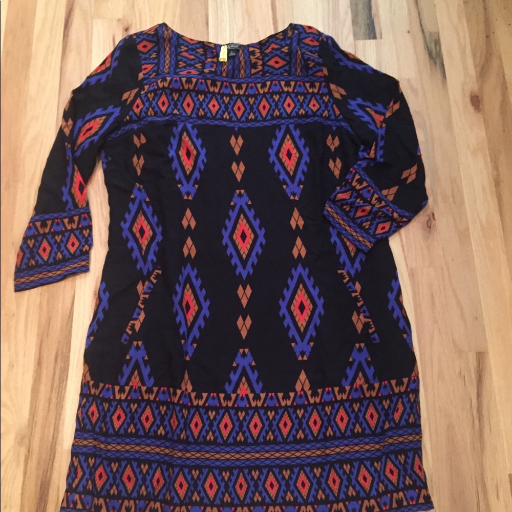 Aztec Patterned Dress by Lucky Brand